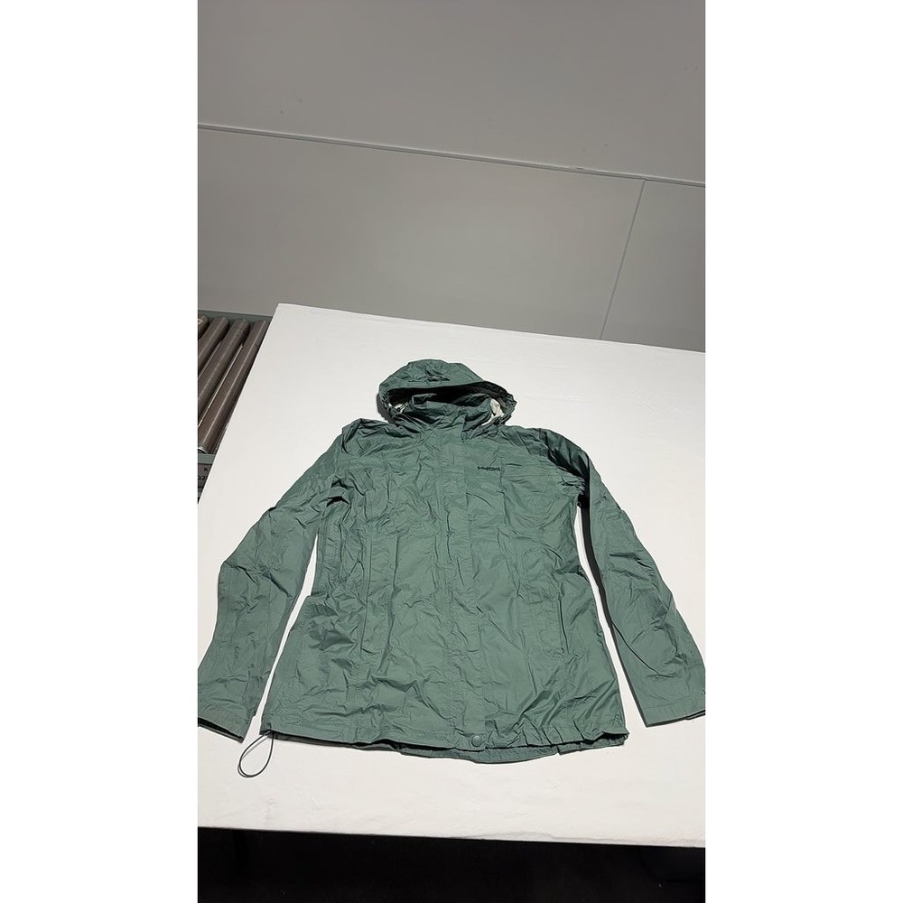Marmot Green Hooded Lightweight Full Zip Outdoor Jacket J900332 Large
